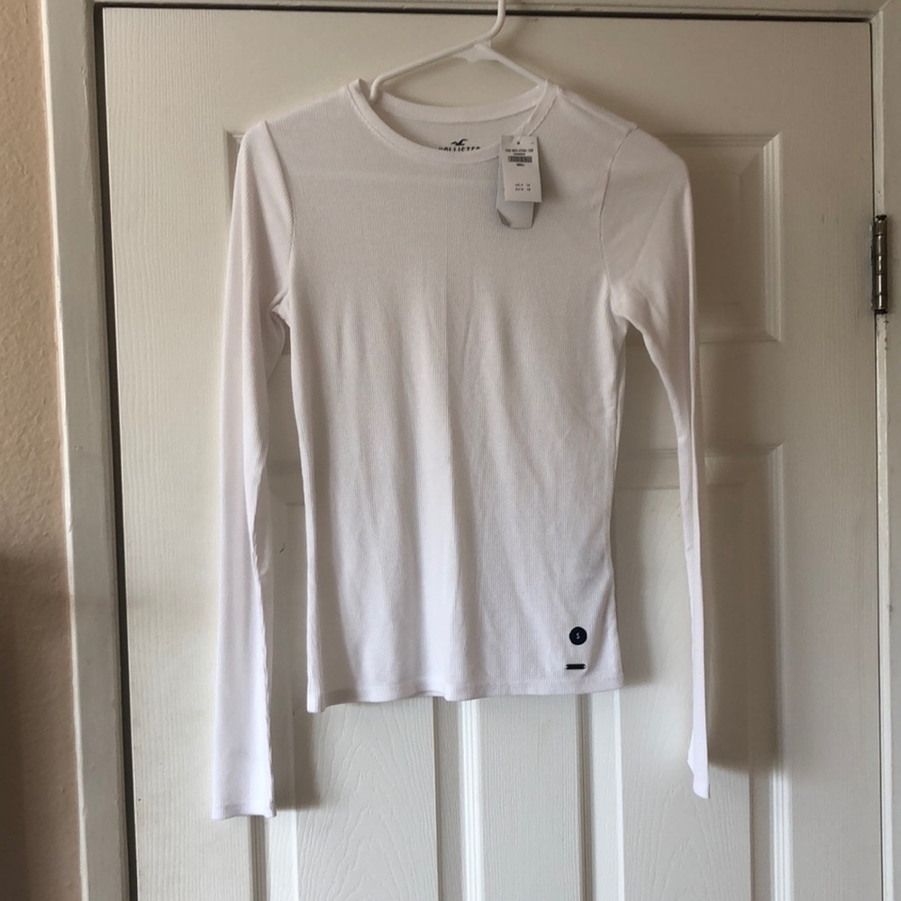White Hollister Long Sleeve